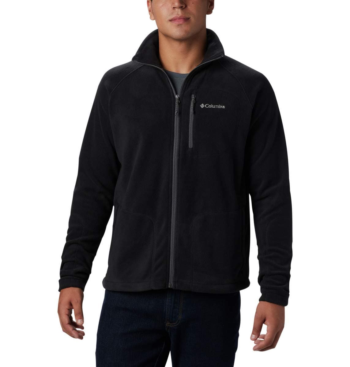 Columbia Mens Fast Trek II Full Zip Fleece Full Zip Fleece Jacket (pack of 1)