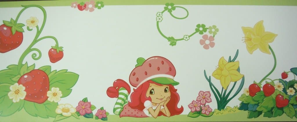 Charlotte aux Fraises Strawberry Shortcake Wallpaper Border 12106603