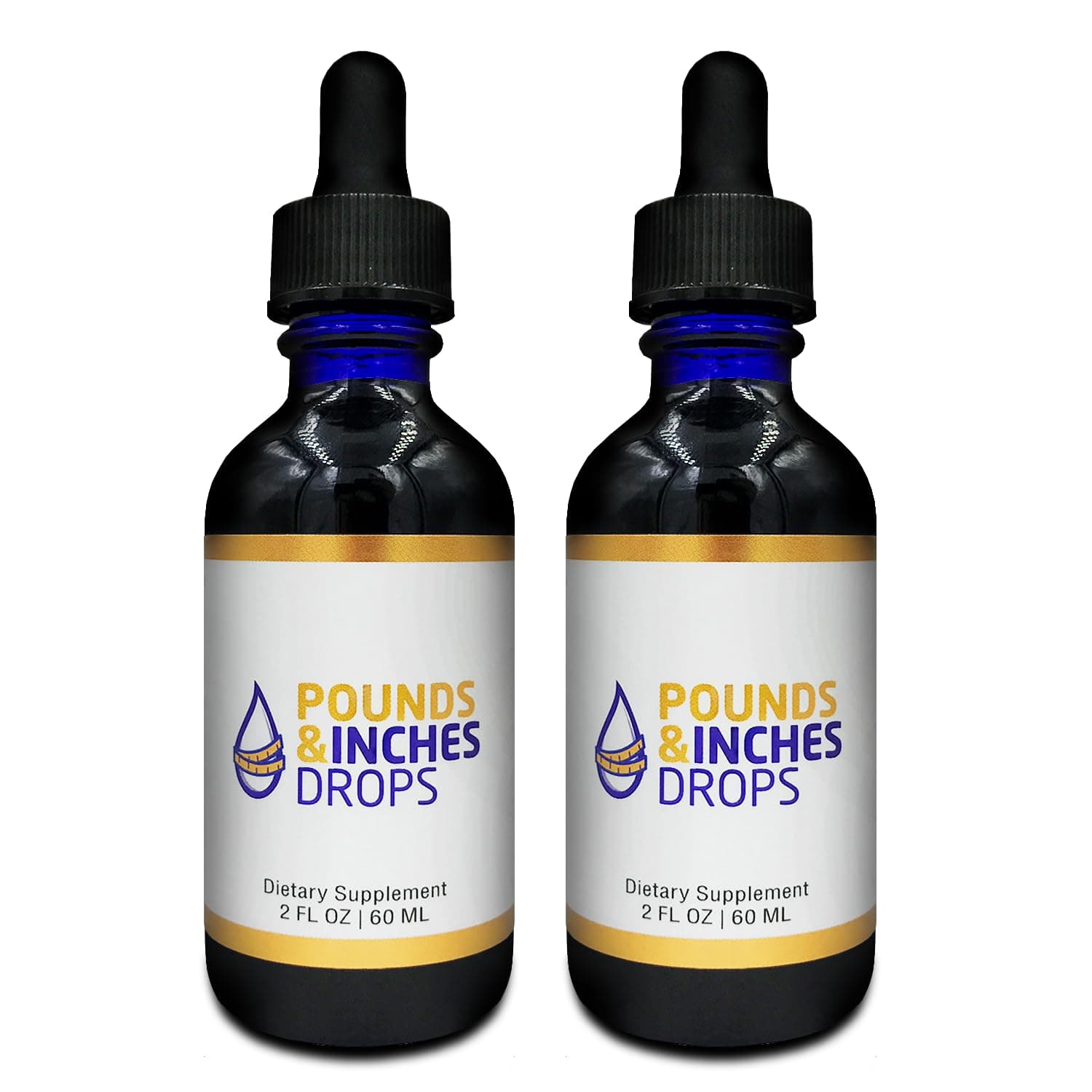 Pounds and Inches Drops Two 2 Ounce Diet Drops Bottles. Contains 2 Weight Loss Drops and Rapid Weight Loss Guide and Weight Tracker by Escape The Matrix LLC [並行輸入品]
