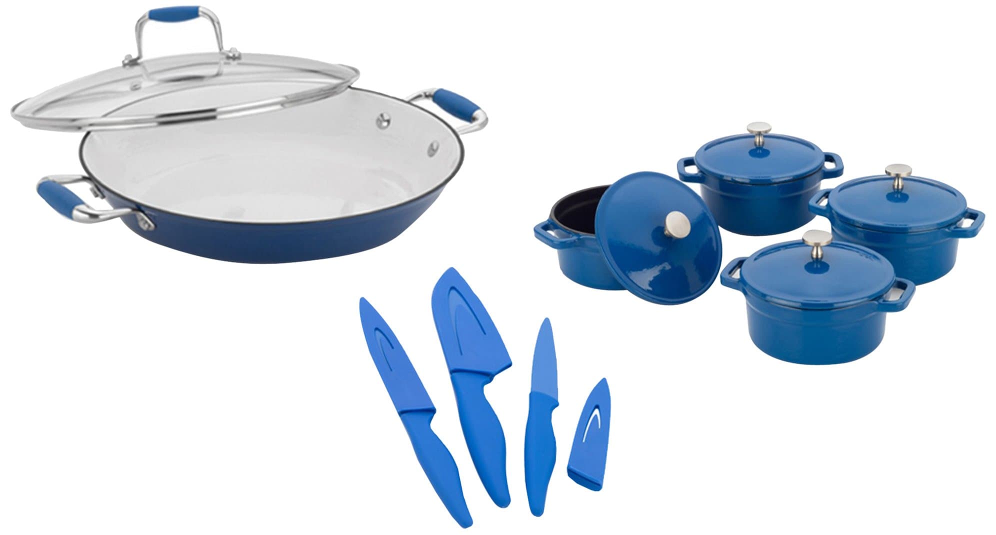 Fagor America Michelle B. Fiesta 8-Piece Set, Blue