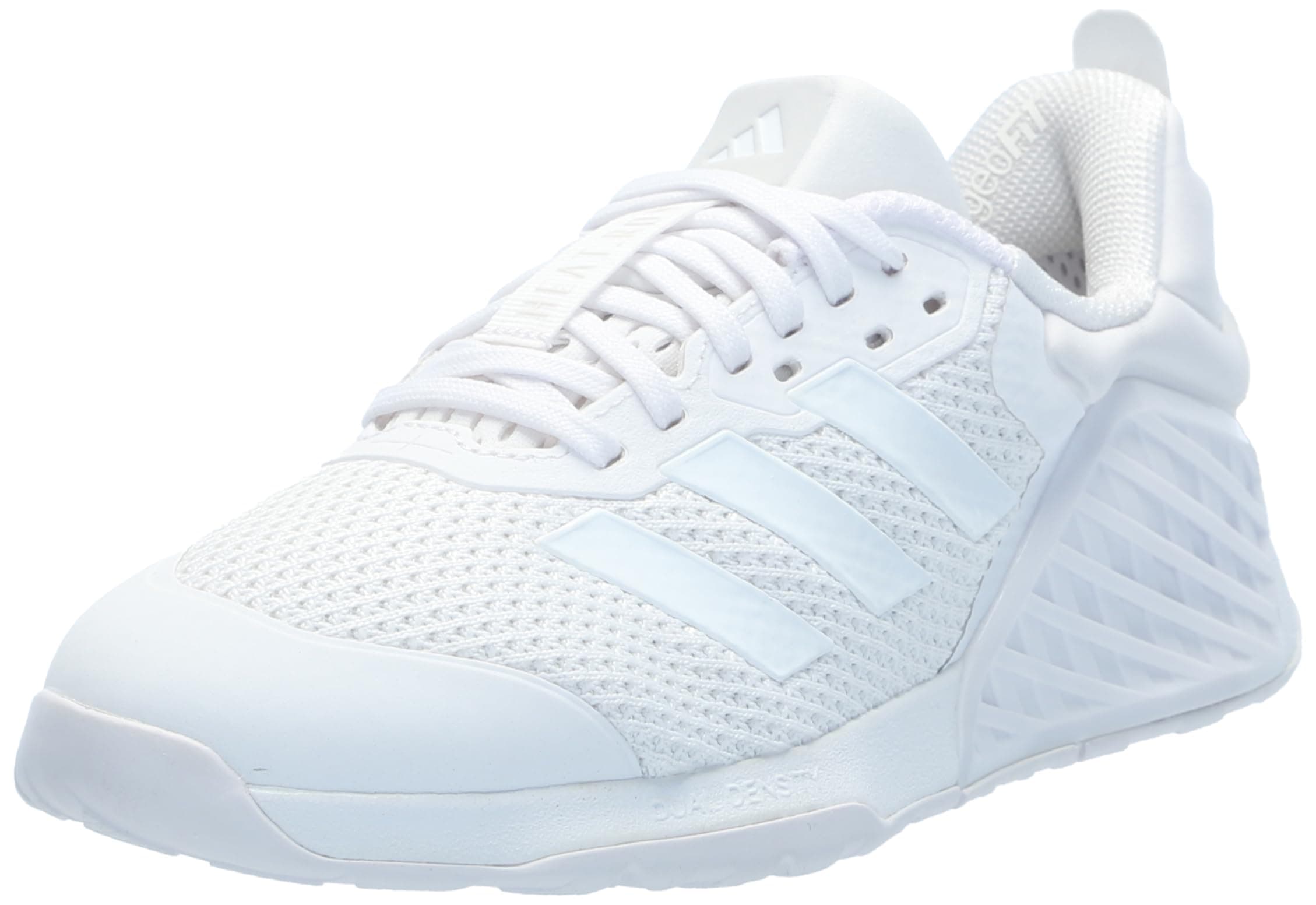 Unisex-Adult Dropset 3 Training Sneaker, White/Crystal White/Crystal White, 10
