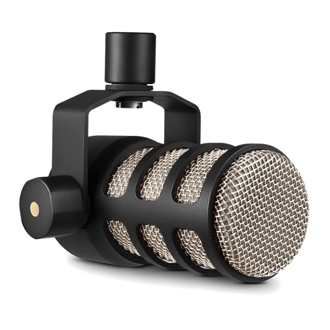Rode Podmic Dynamic Unidirectional Podcasting Microphone With Wired Connection (Black)