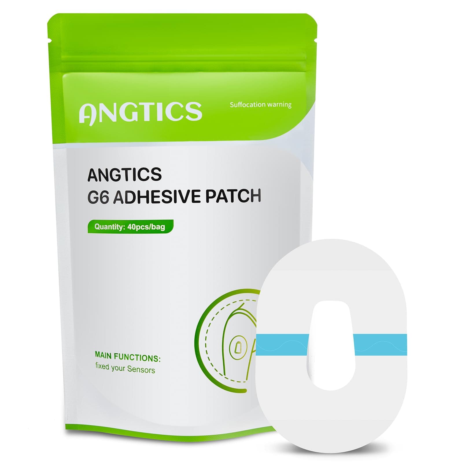 Dexcom G6 Adhesive Patches Waterproof,40 Pack Clear Overpatch for Dexcom G6,Premium Transparent G6 Overlay Patches,Hypoallergenic & Skin-Friendly,Lasting 10 Days,Sensor is NOT Included