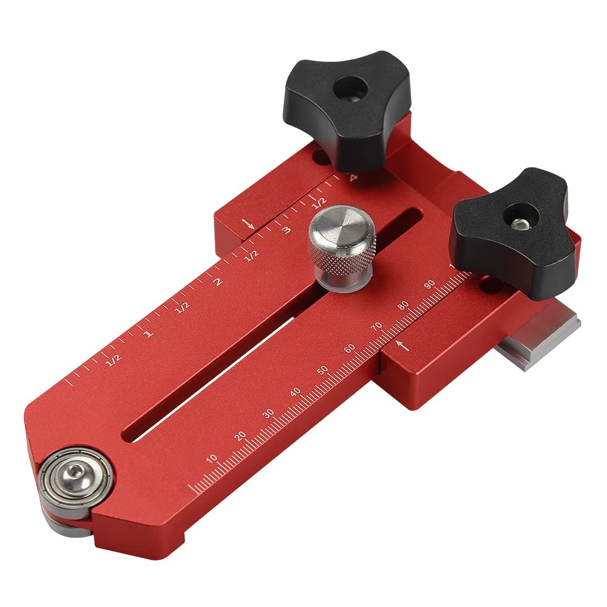 Extended Thin Rip Jig Table Saw Jig Guide for Repeat Narrow Strip Cuts Works with Table Saw Router Table Band Saw - Extended Version