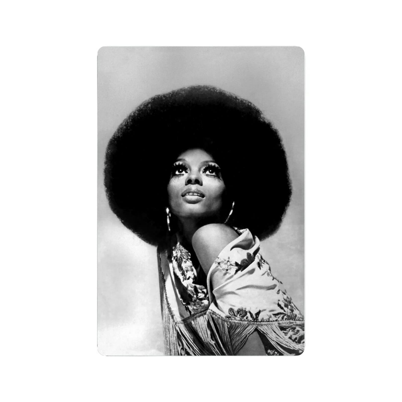 DIANA ROSS Metal Wall Tin Sign Man Cave Decor Retro Gift Vintage Decorations 8"x12"