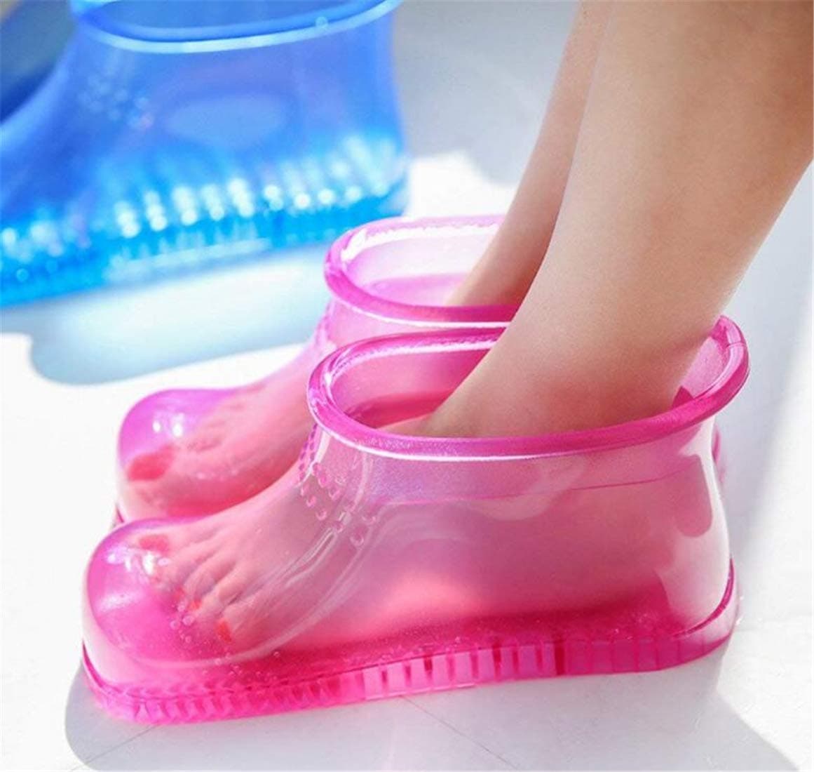 STEAM PANDA Massage Slippers Foot Spa/Bath Relax Pedicure Non-Slip Sandals Women Men Foot Warmer Massage Boots Couple - Foot Bathing Shoes - Soaking Feet Shoe