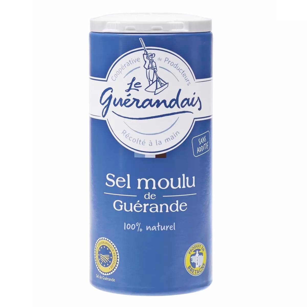 Le Paludier Fine Grey Sea Salt from Guerande - Salt Shaker - 1 shaker - 4.4oz