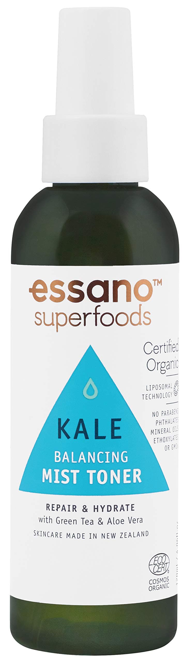 Essano Superfoods Certified Organic Kale Balancing Mist Toner, 120ml