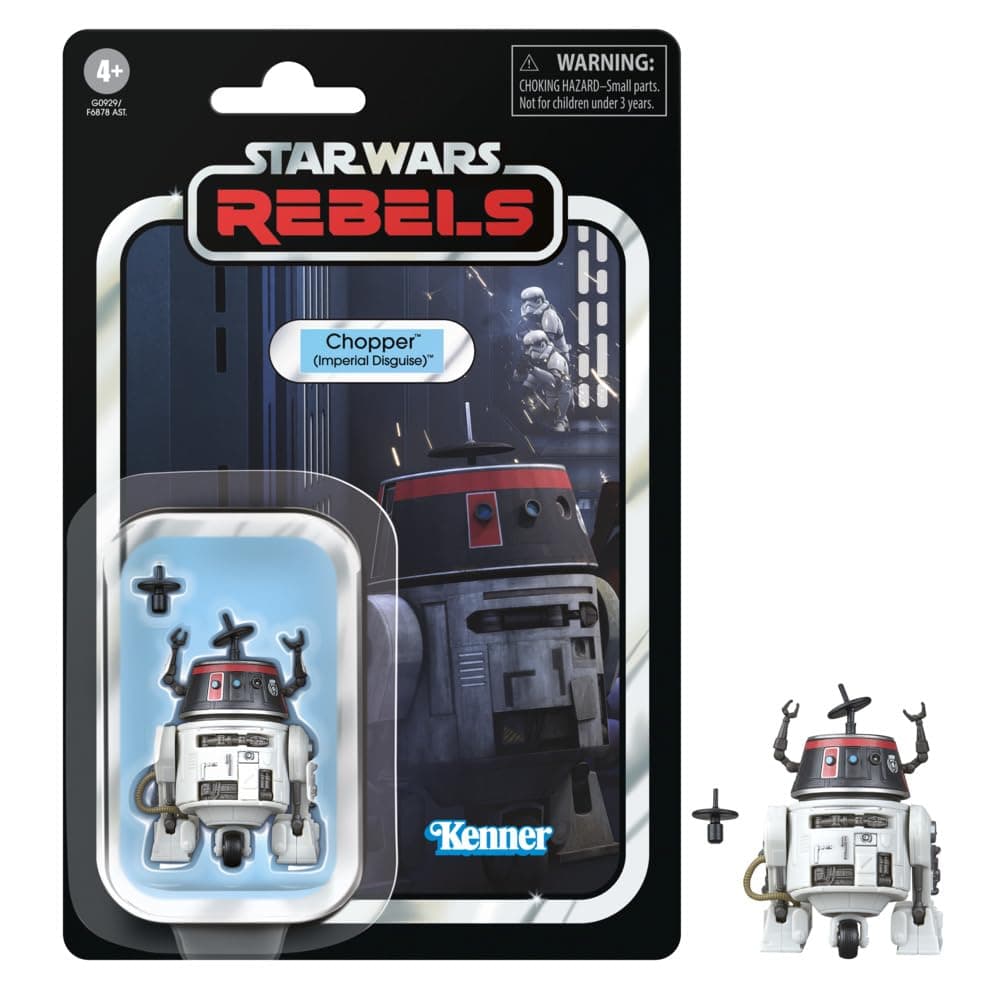 STAR WARS The Vintage Collection Chopper (Imperial Disguise), Rebels 3.75 Inch Collectible Action Figure