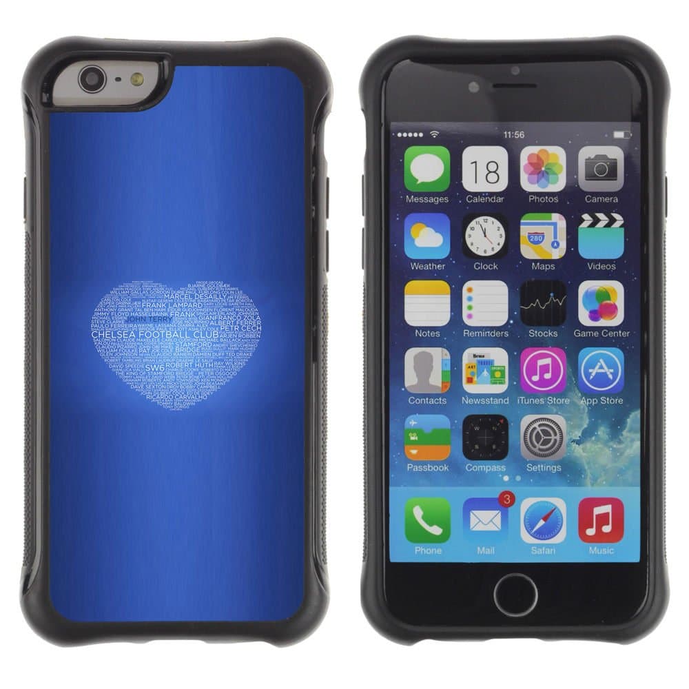 SHIMIN CAO@ Chelsea Football Love Soccer Rugged Hybrid Armor Slim Protection Case Cover Shell For iphone 6 6S CASE Cover ,iphone 6 4.7 case,iphone 6 cover ,Cases for iphone 6S 4.7