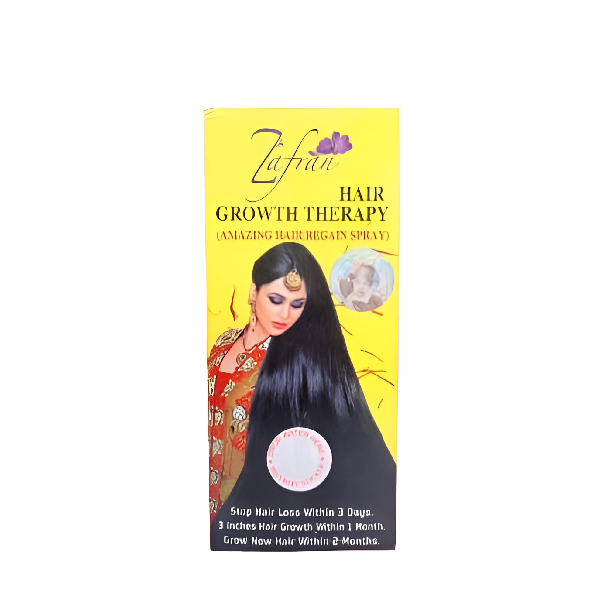 Zafran Hair Growth Therapy Jafran Oil Hair Oil for Stronger and Healthier Hair 100ml Pack of 1 Enriched with Natural Ingredients