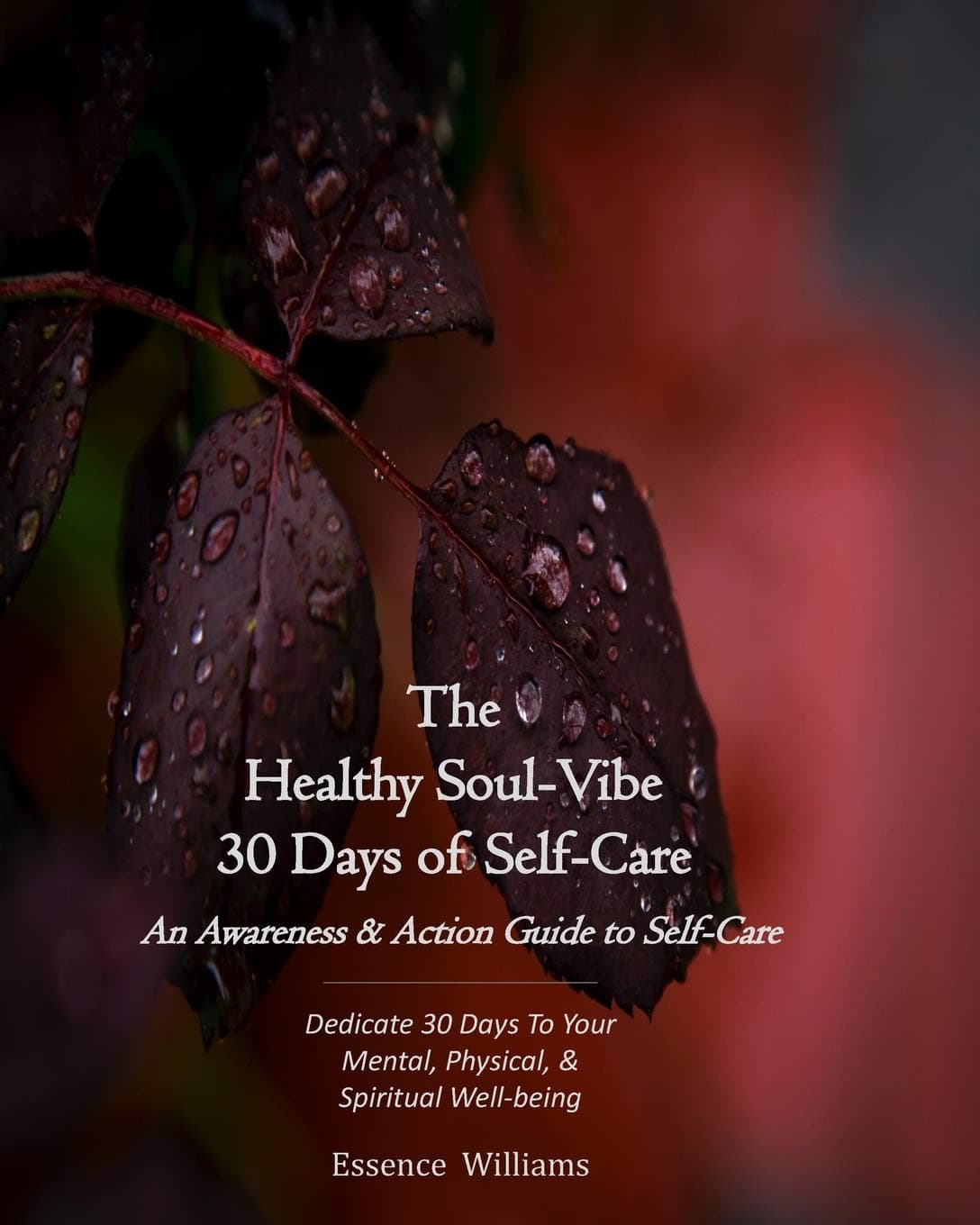 The Healthy Soul-Vibe 30 Days of Self-Care: An Awareness & Action Guide to Self-Care. Dedicate 30 Days to your Mental, Physical, and Spiritual Well-being