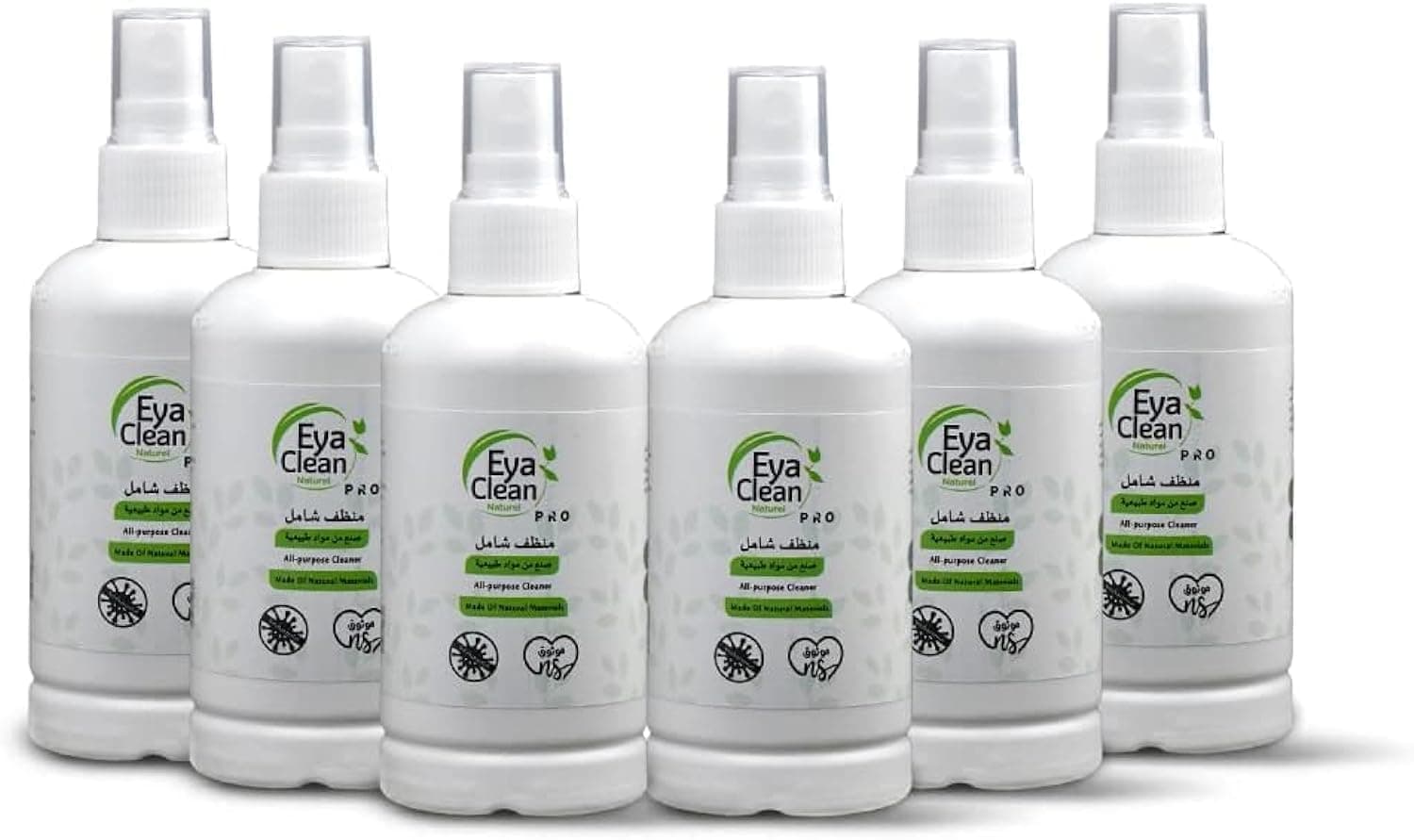 All Purpose Cleaner, Multi Purpose Home and Kitchen Cleaning Spray for Surface Cleaner, Floor Cleaner, Non Toxic, 100% organic and 0% chemicals -6x100ml bundle Offer
