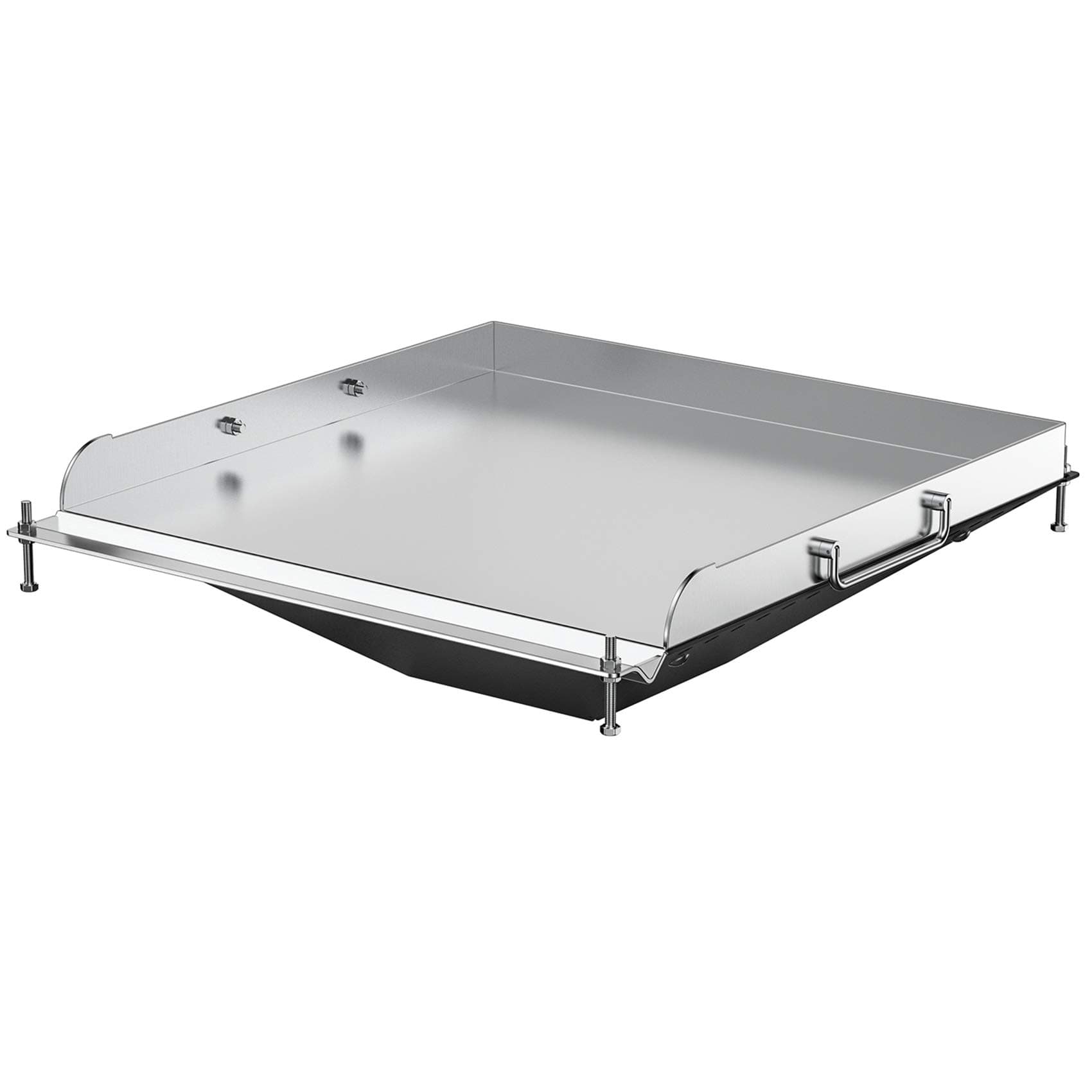 StanbroilGriddle Hack Griddle Insert for Pellet Grill, 17.5" W x 18.6" D Griddle Attachment for Traeger, Pit Boss, Camp Chef, Green Mountain Grills, Z GRILLS, Smokin Brothers Pellet Grills