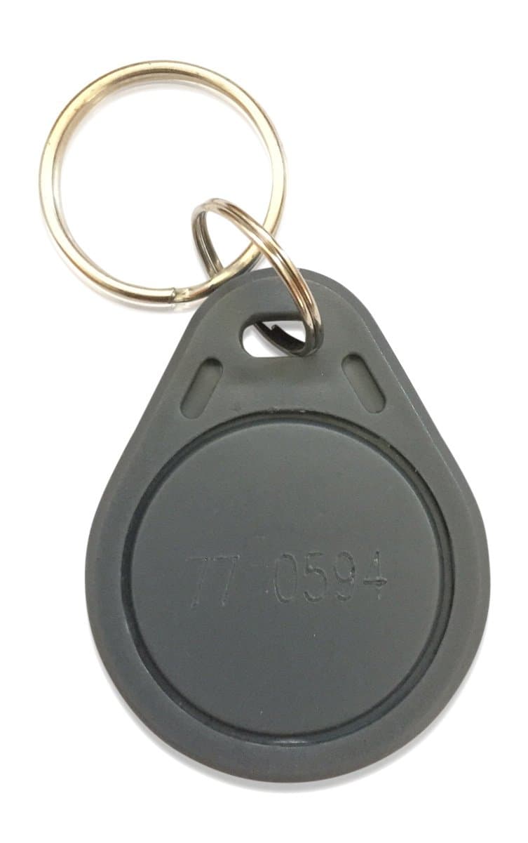 50 Thin 26 Bit Proximity Key Fobs Weigand Prox Keyfobs Compatable with ISOProx 1386 1326 H10301 Format Readers. Works with The vast Majority of Access Control Systems