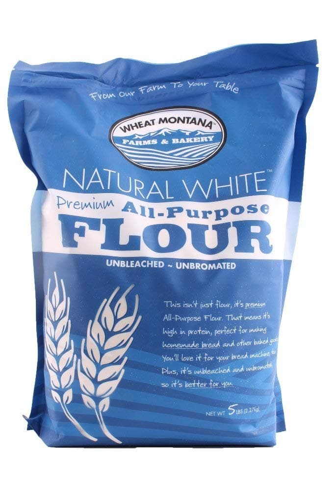 Wheat Montana Natural White All-Purpose Flour, 5 Pound (1)