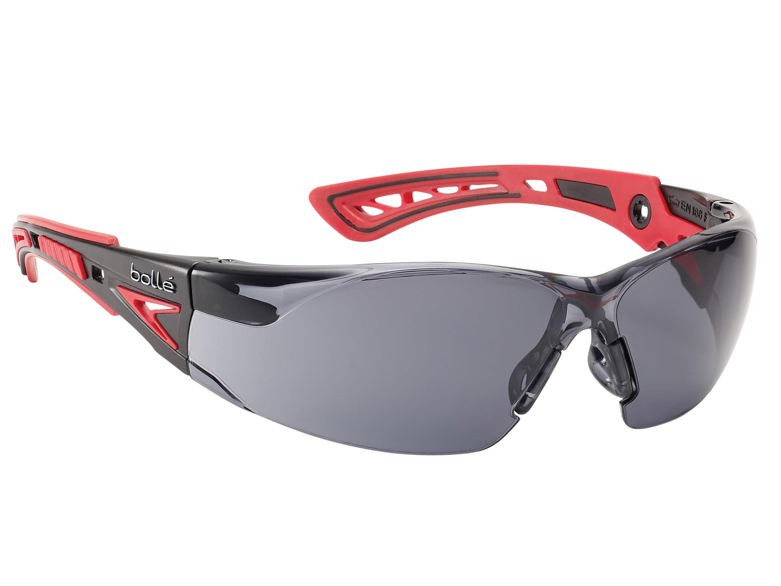 Bolle RUSH+SMOKE Smoke Lens Safety Glasses