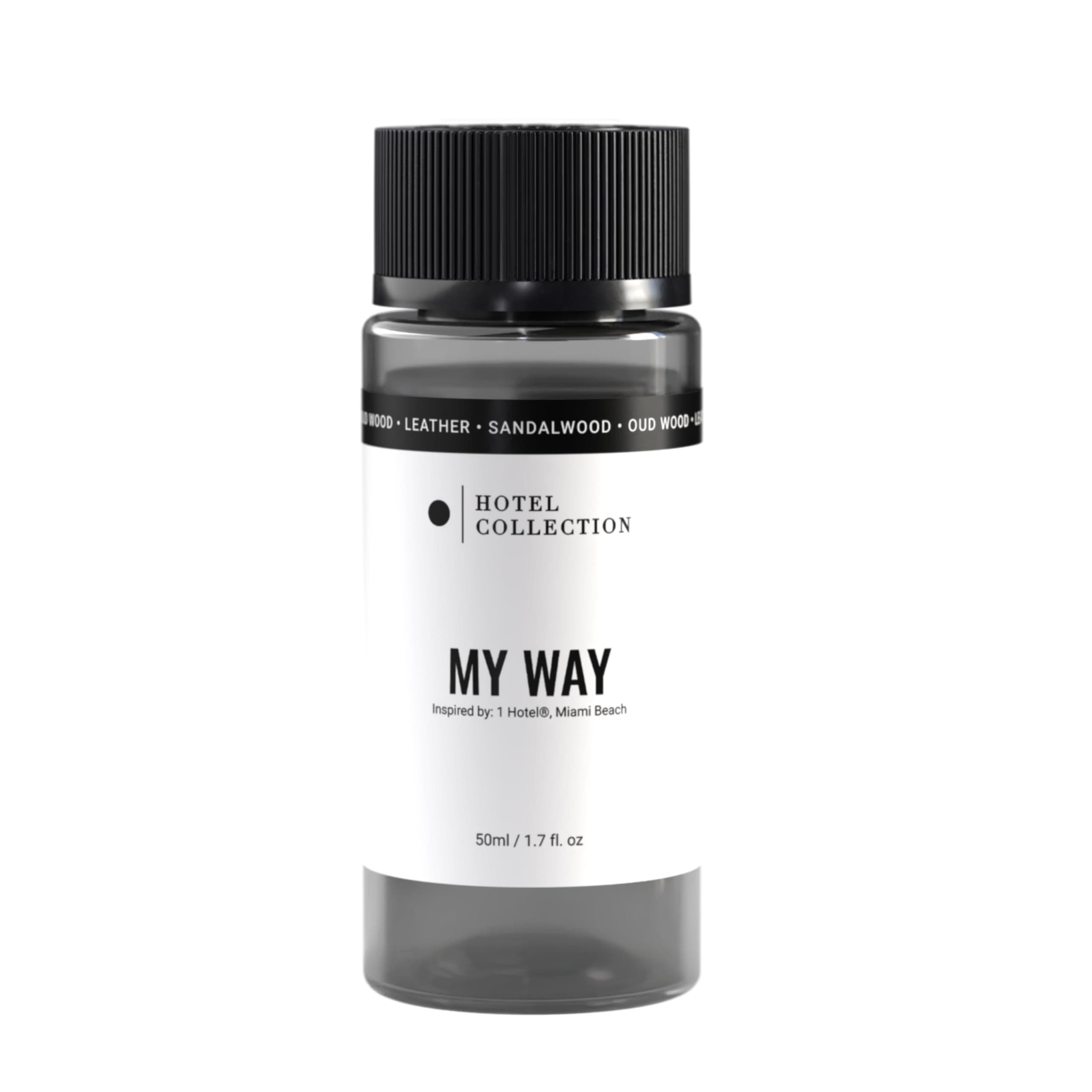 Hotel Collection Diffuser Oil - My Way - Aromatherapy Essential Fragrance Oil - Sandalwood, Warm Virginia Cedar & Beautiful Iris - 50ML 1.7 fl oz