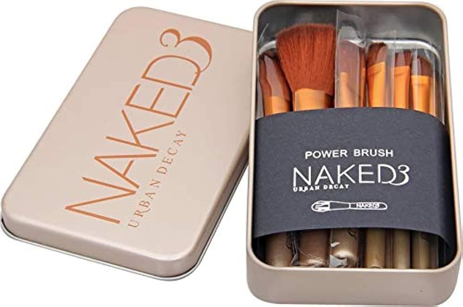 Naked Metal Brush Box Set Of 12 Pieces