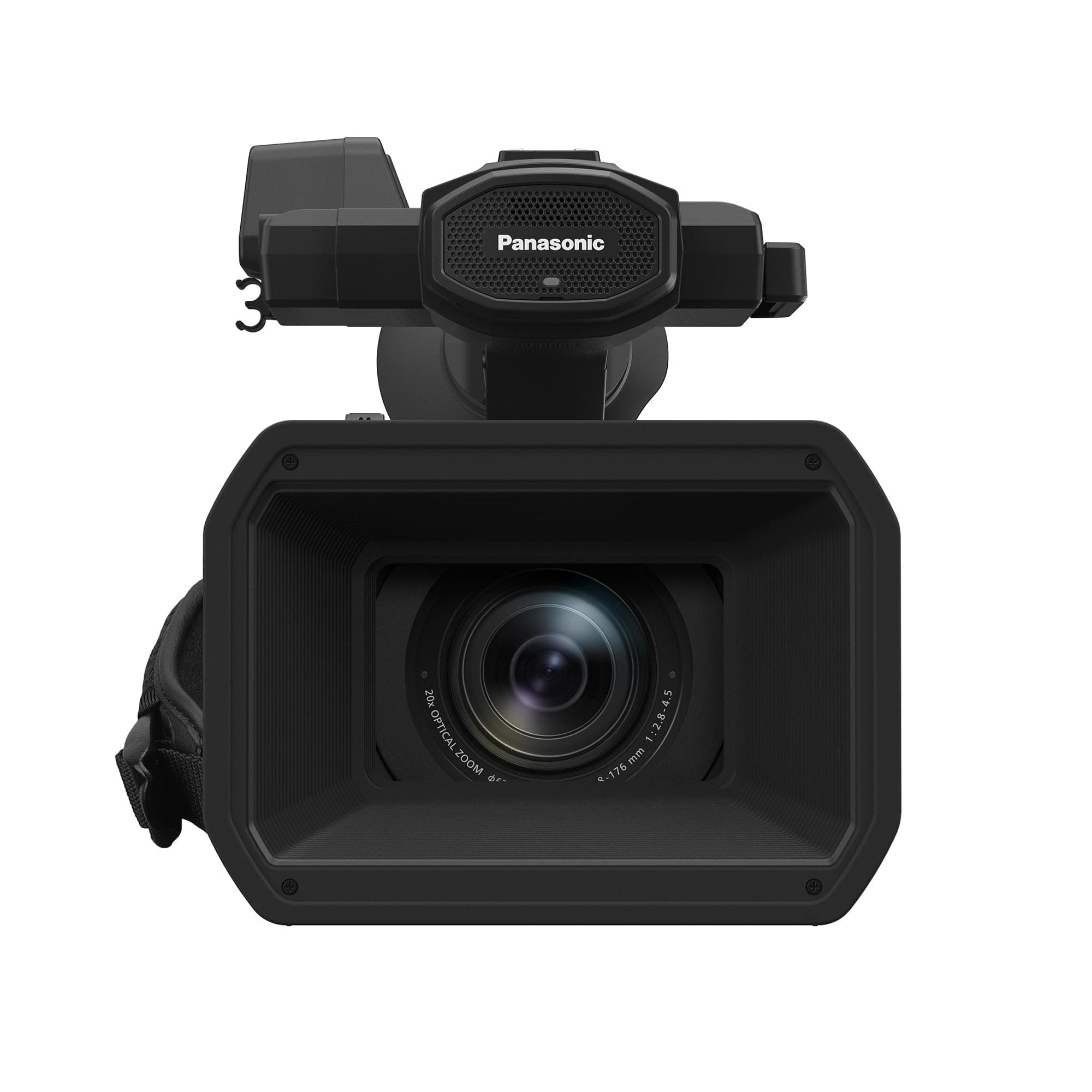 Panasonic Camcorder Professional Quality 4K 60p 1" Sensor with 24.5mm Wide Angle Lens, 20x Optical Zoom, V-Log, Ethernet, Simultaneous SDI/HDMI Output, HD Live Streaming - HC-X2