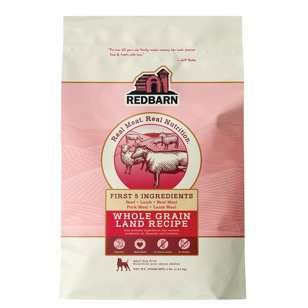 Redbarn Pet ProductsWhole Grain Land Recipe Dog Food 4lb