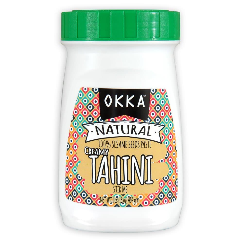 Okka 100% Natural Ground Sesame Tahini, 16 oz