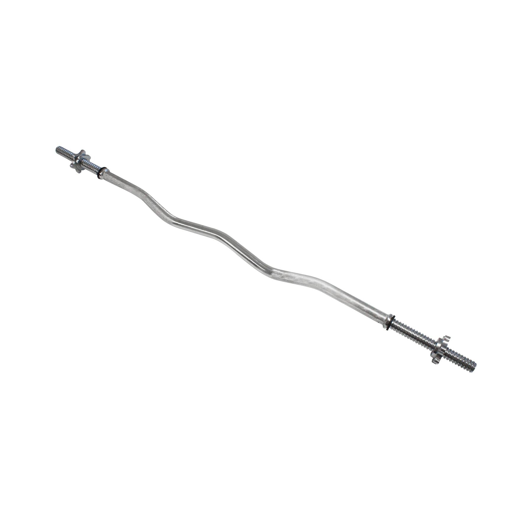 Bodymax Standard Spinlock EZ Curl Bar with collars