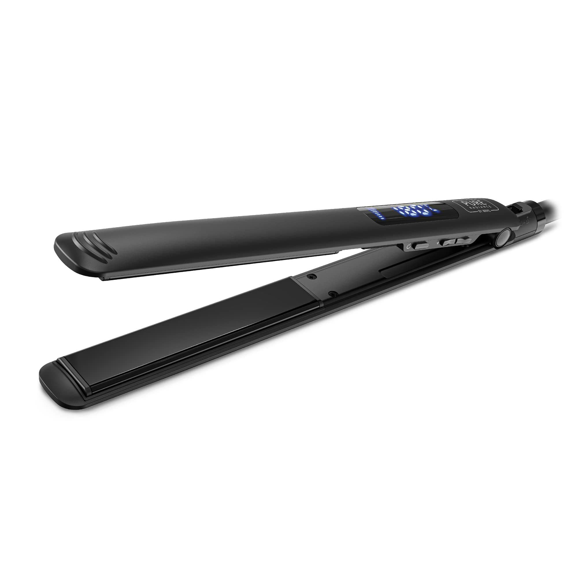 WahlPure Radiance by Wahl Smooth Glide Straightener, Hair Straighteners, Hair Styling Tools, Variable Temperature, Ultra-Fast Heat Up, Ceramic Coated Plates, Auto Safety Shut Off Black