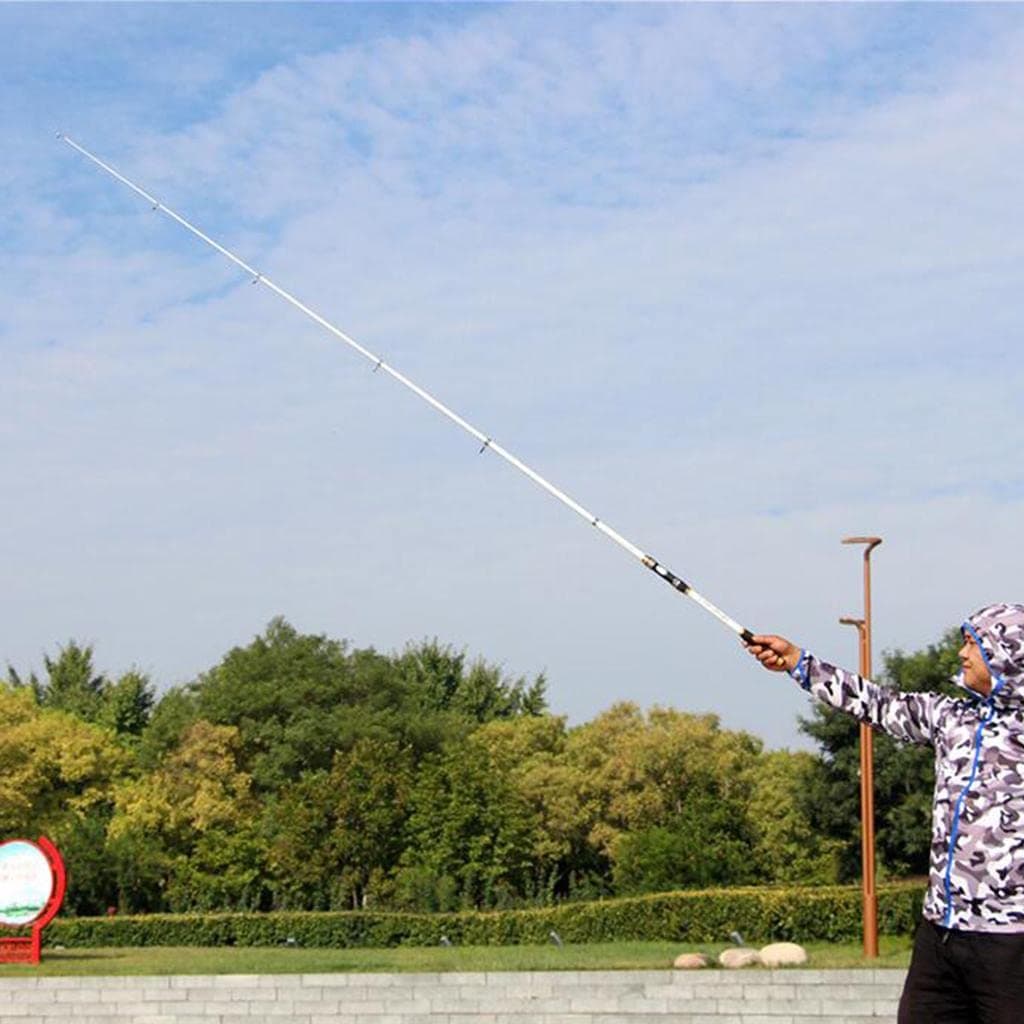 Kush 1pc Portable Fishing Rod Ultralight Carbon Fiber Telescopic Pole 3.6M