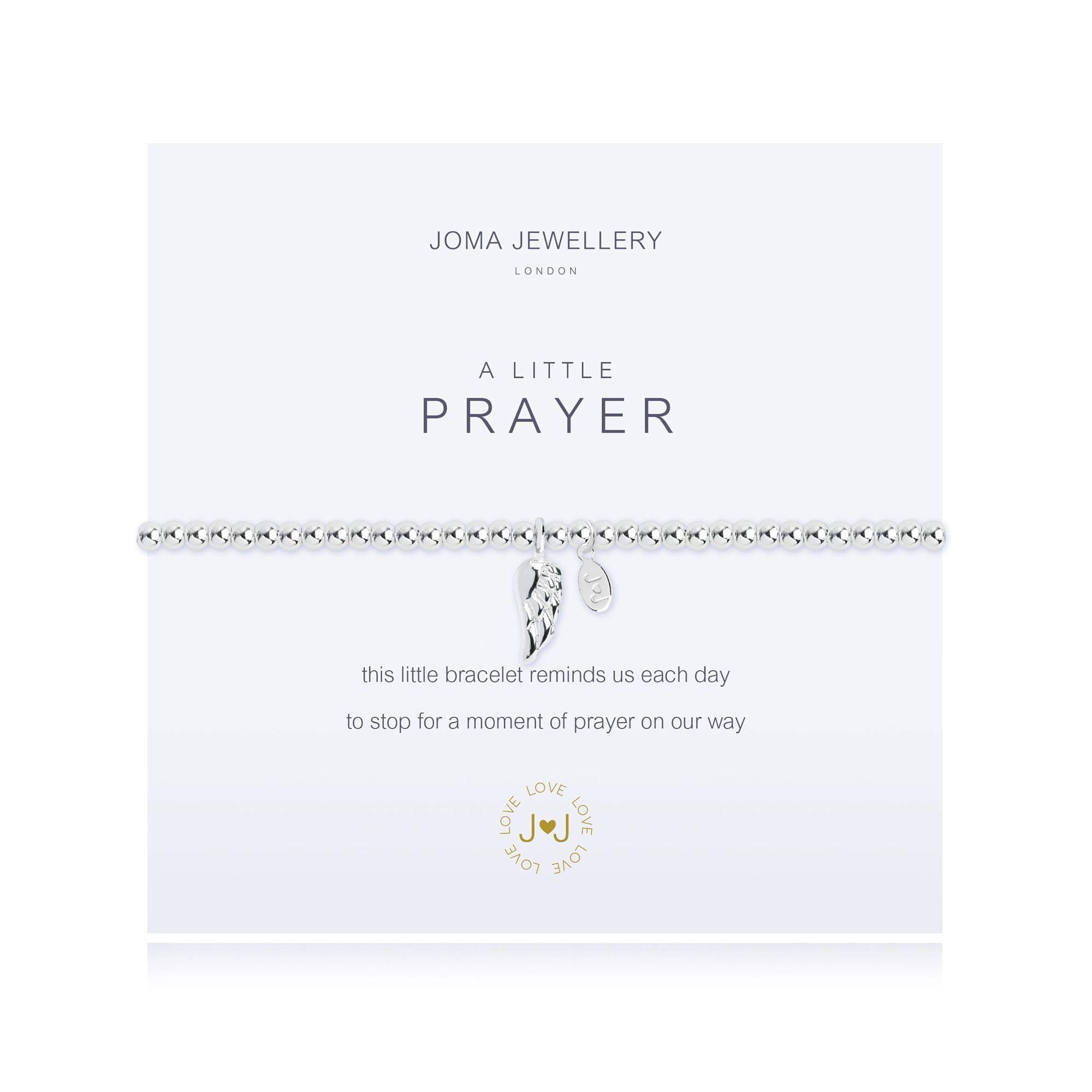 Joma Jewellery a Little Prayer Bracelet