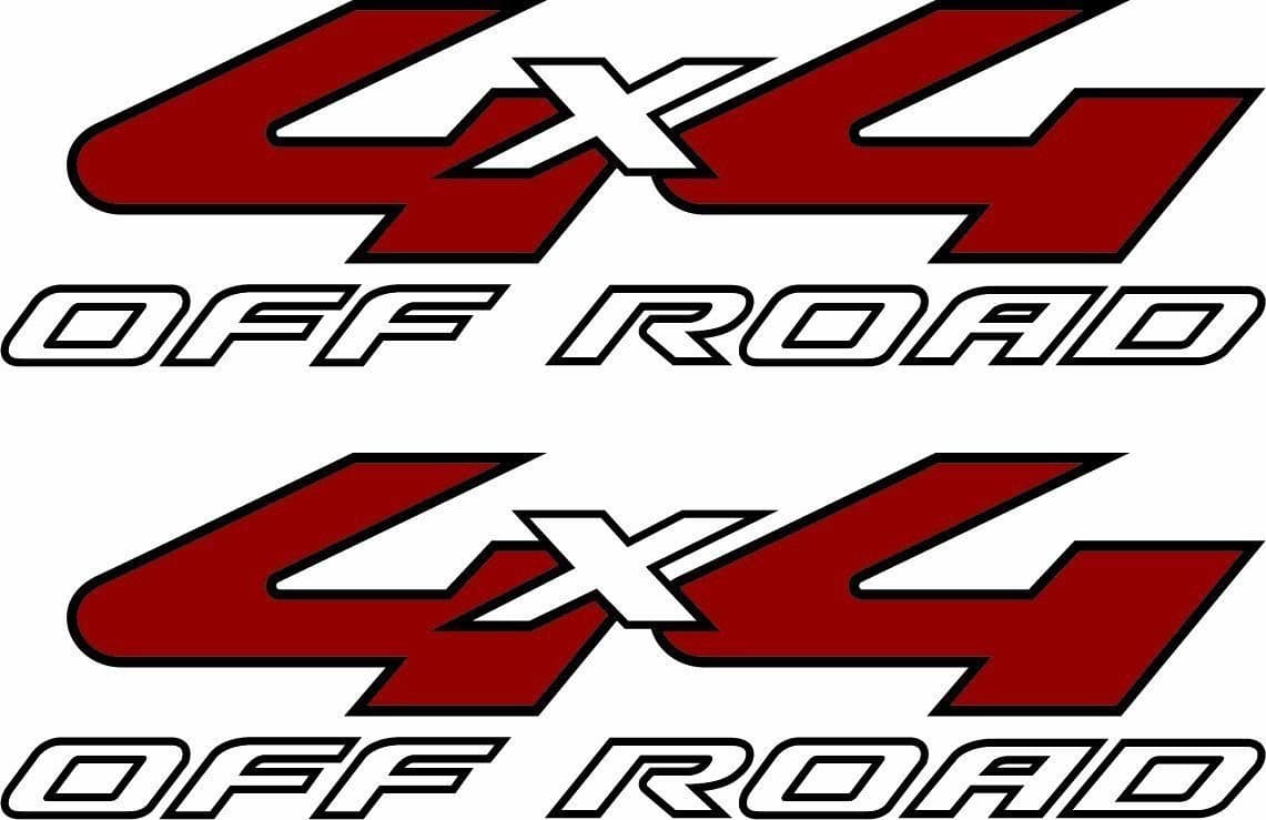 2X 2007 2008 Decals F150 F250 4x4 Off Road Decals Stickers F Truck Bed B2