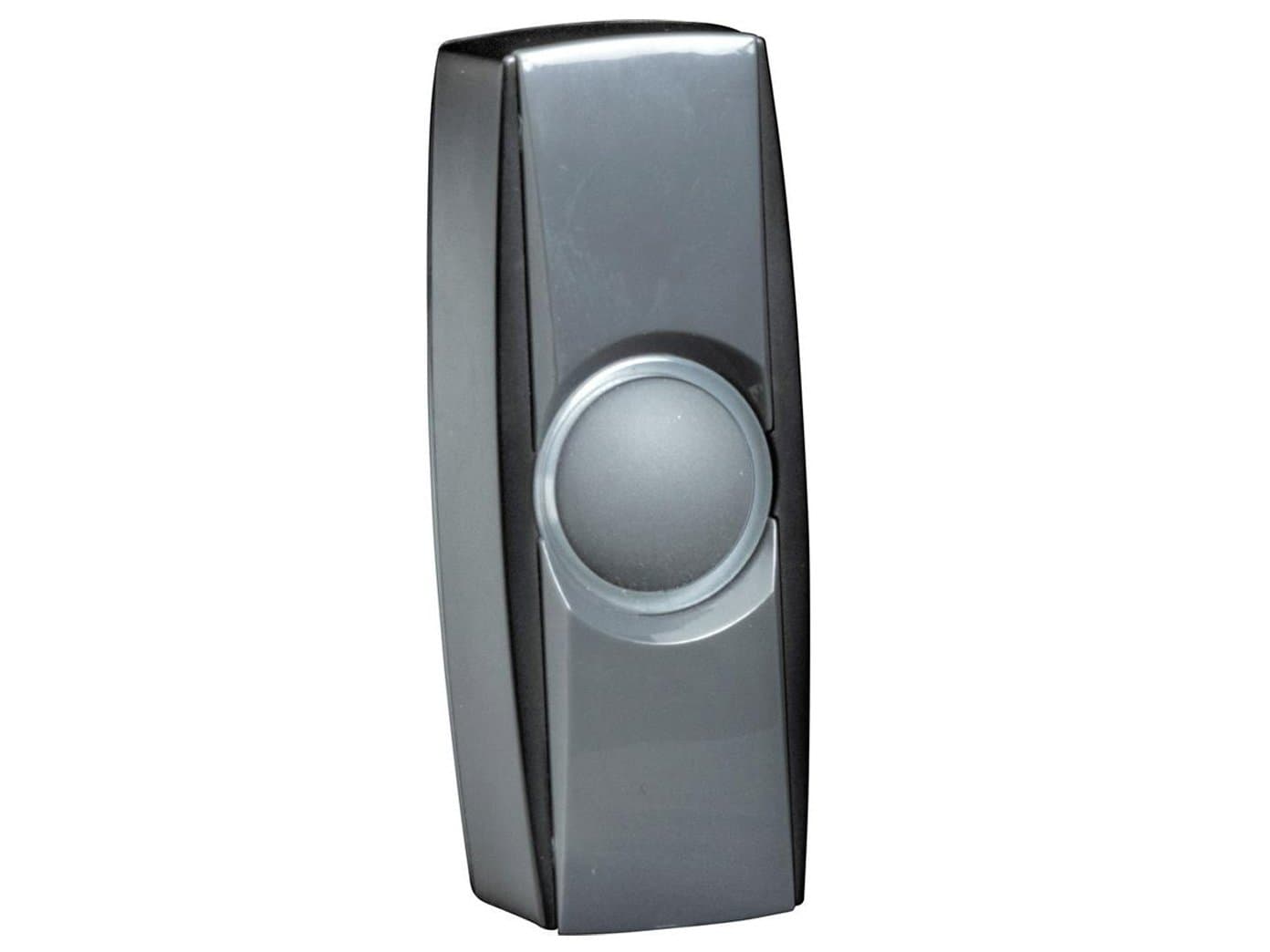 Byron 10.020.06 (BY35) Wireless Bell Push Button, Black
