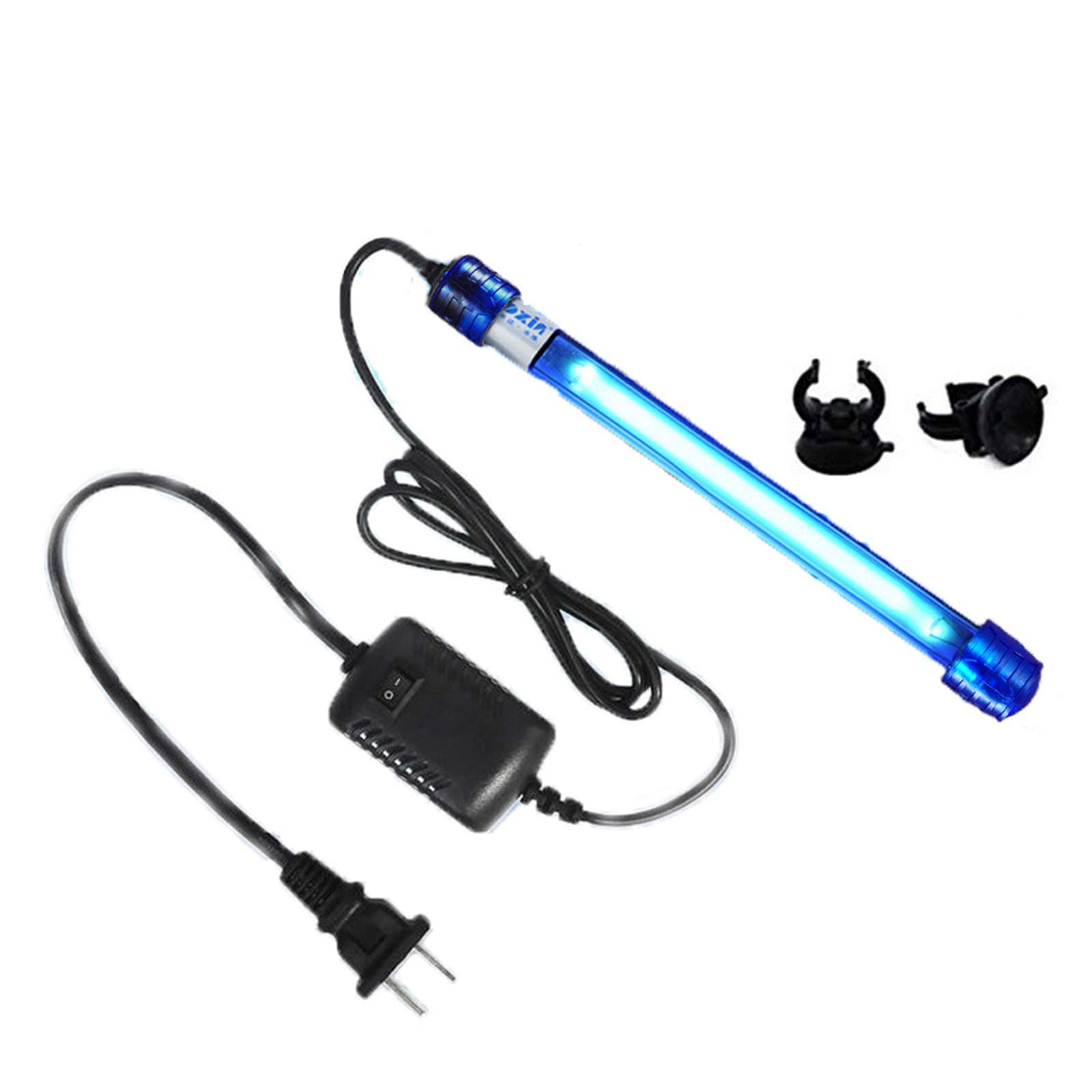 7W Aquarium Water Green Clean Lamp Algae Bloom Clear Waterproof Light for Fish Tank Pond Pump Sump