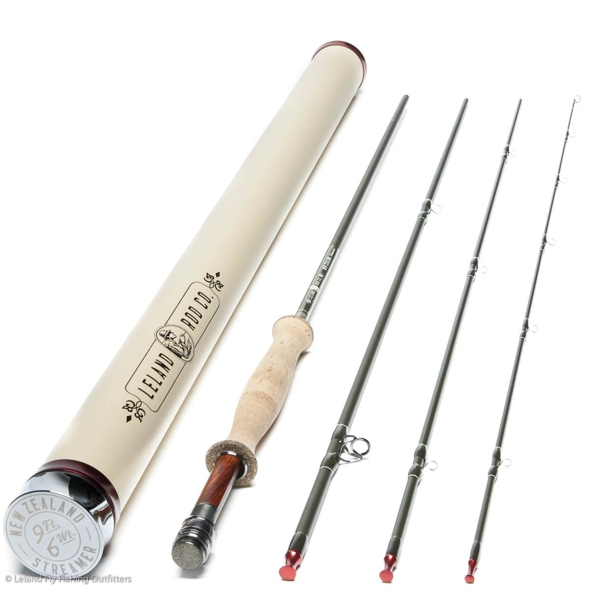 Leland Rod Company New Zealand Streamer 690-4 (9' #6 Four-Piece) Fly Rod