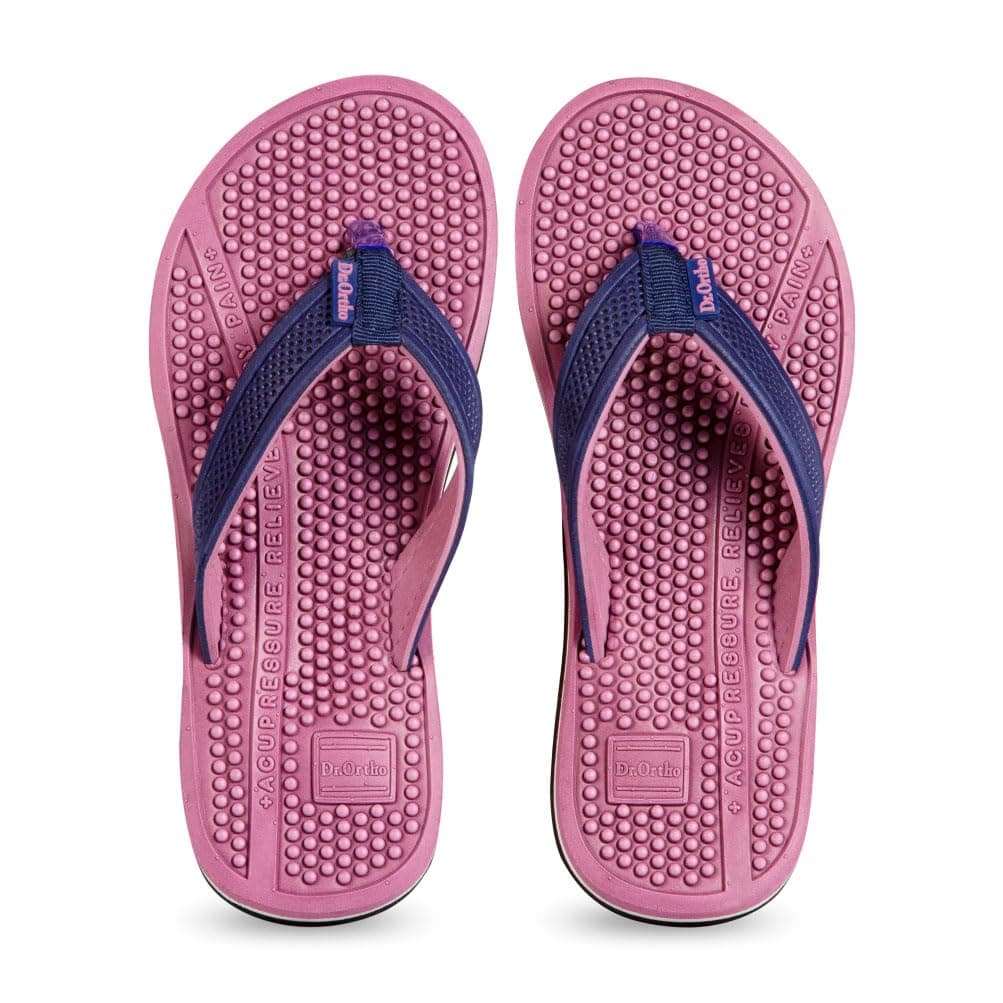 Ladies Acupressure Slippers | Acupressure Slippers | Flip-Flops | Women's & Girl's Slippers | Comfortable & Lightweight | Soft Foot Massager | All Day Wear Acupressure Slipper