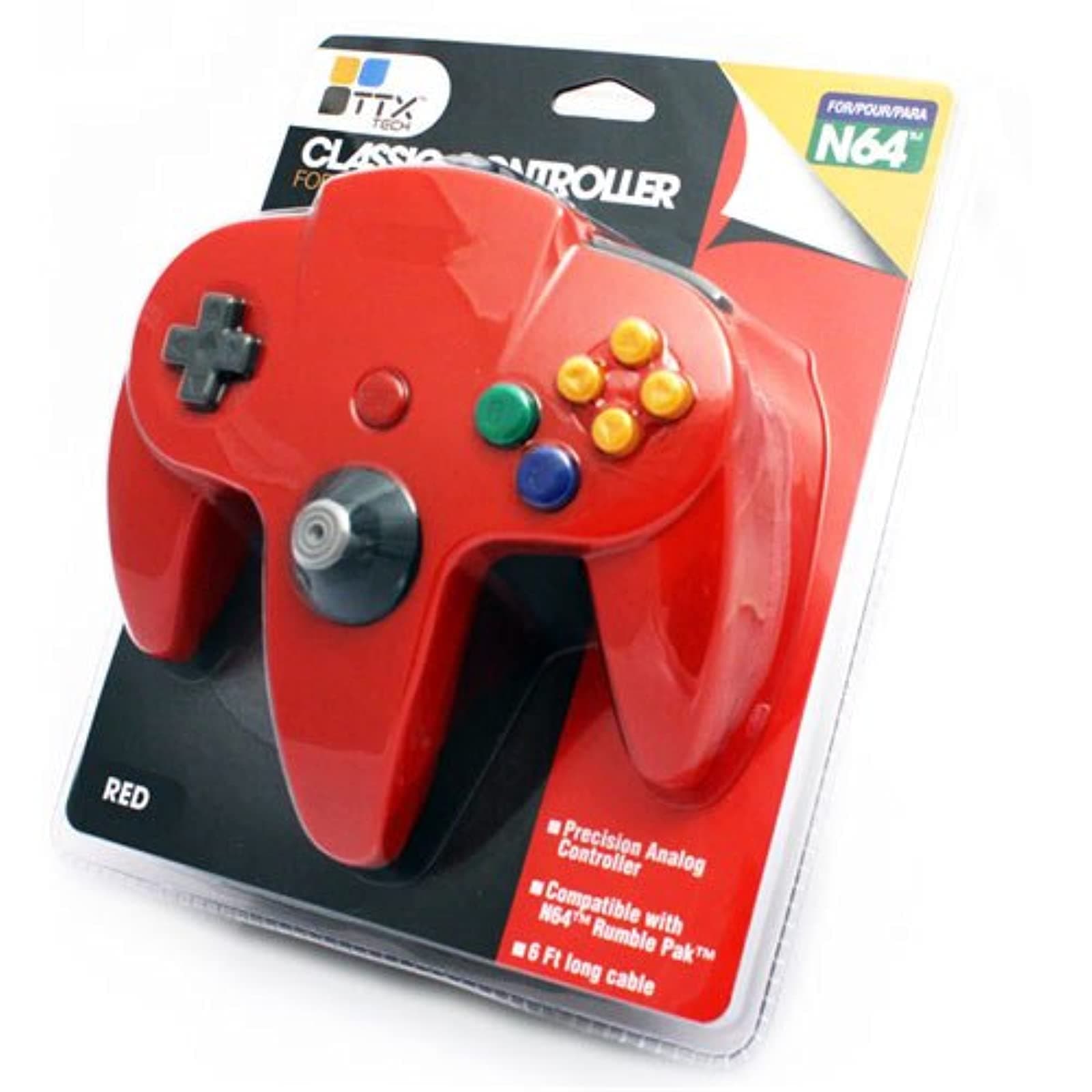 N64 - Controller OG - Solid Red (Third Party)