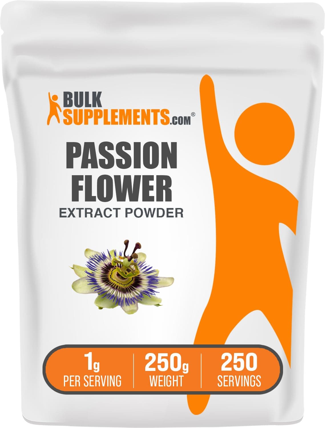 com Passion Flower Extract Powder - Passion Flower Supplement, Herbal Supplement - Gluten Free, 1g per Serving, 250g (8.8 oz) (Pack of 1)