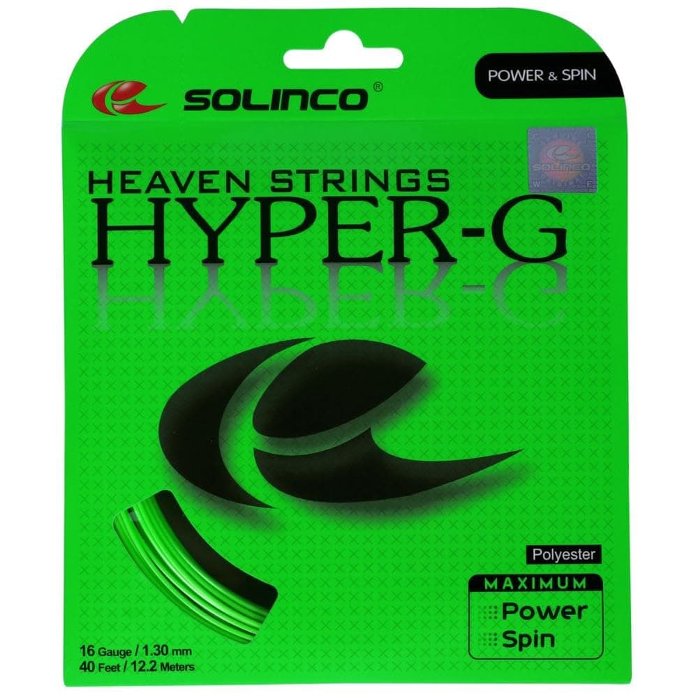 Solinco Hyper G Heaven High Spin Poly String Racquet String 40' Pack