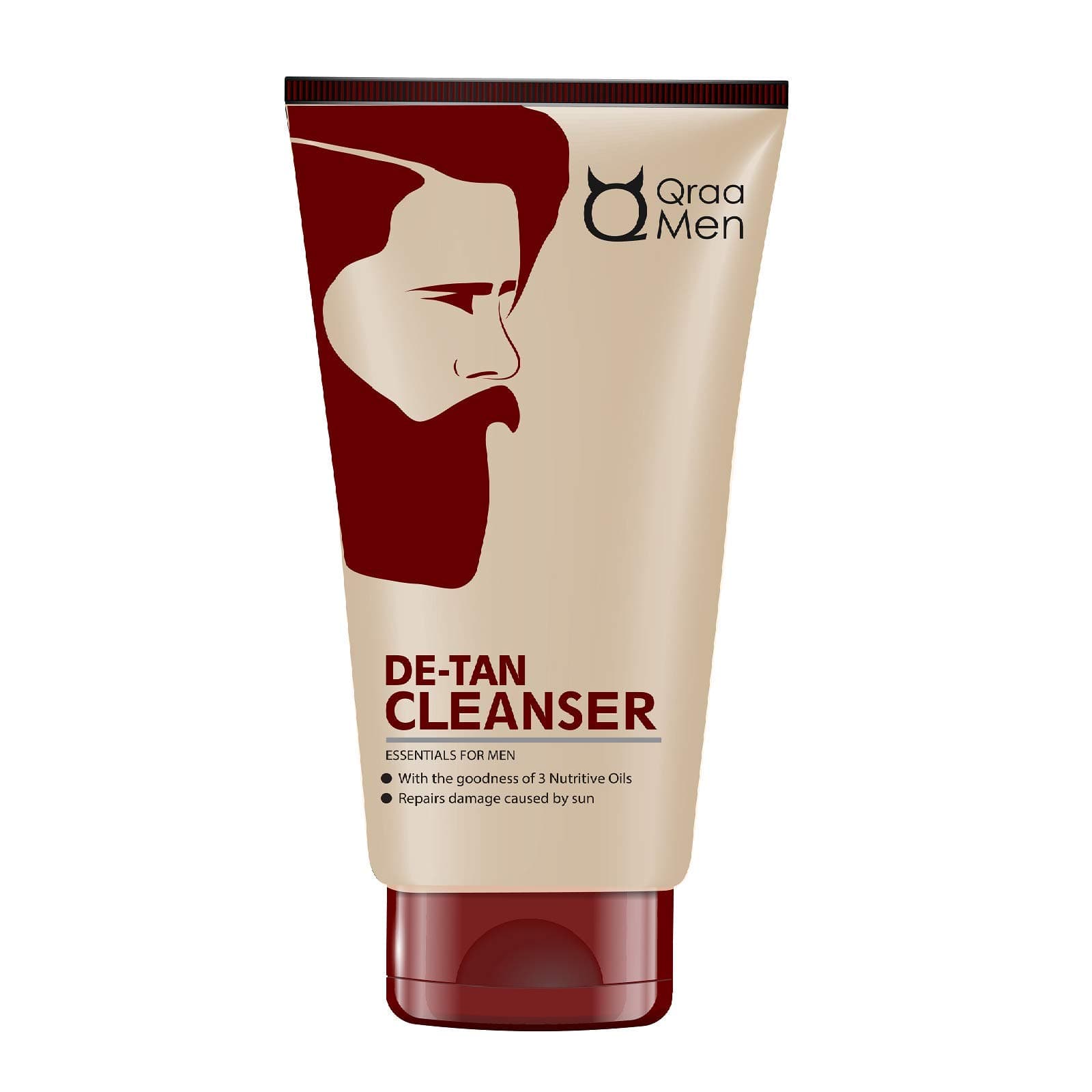 Men De-Tan Cleanser For Men For Skin Lightening/Brightening, 100 g