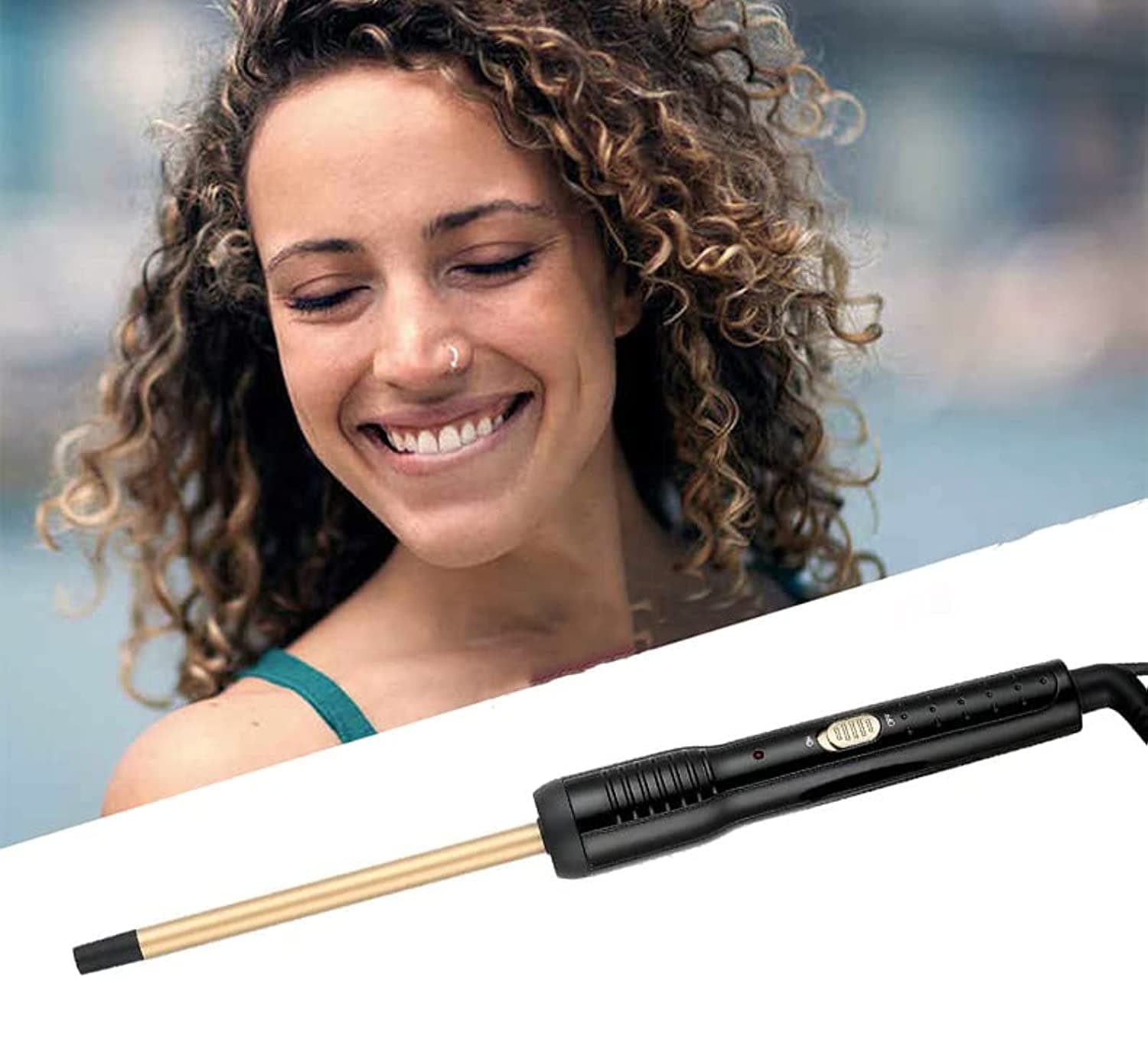 Shtain professional 10mm curling iron Hair waver Pear Flower Cone Ceramic curling wand roller beauty Salon Hair Curlers