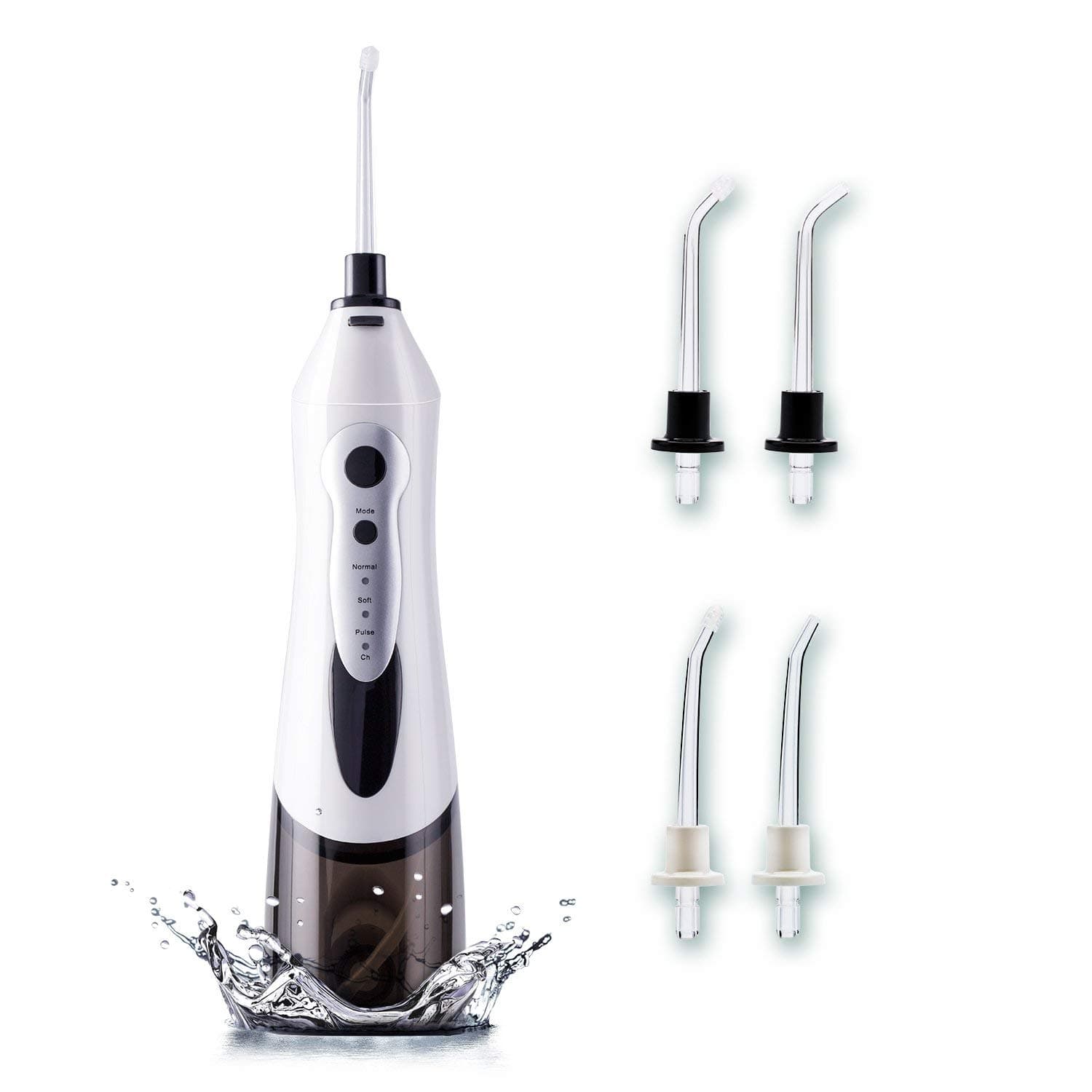 Electric Dental Water Flosser, Cordless for Cleaning Braces and Teeth Whitening