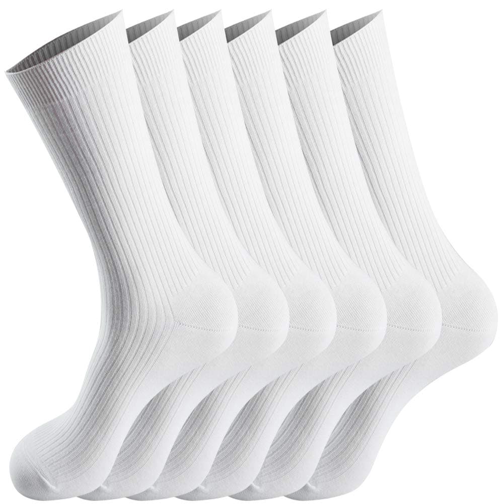 Quality Hygroscopic Comfy Breathable 100% Cotton Socks for Men & Women …