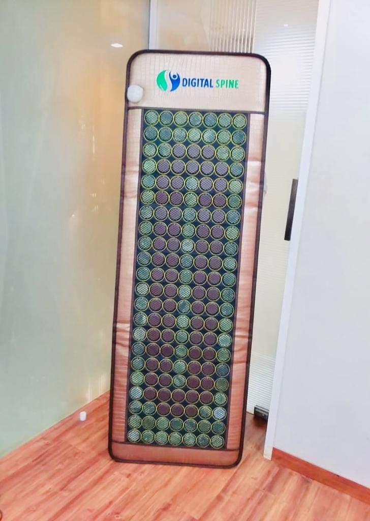 DIGITAL SPINE MEDICAL Jade and Tourmaline Stone Far Infrared Korean Healing Mat for Pain Relief Mattress (180 x 60 cm)