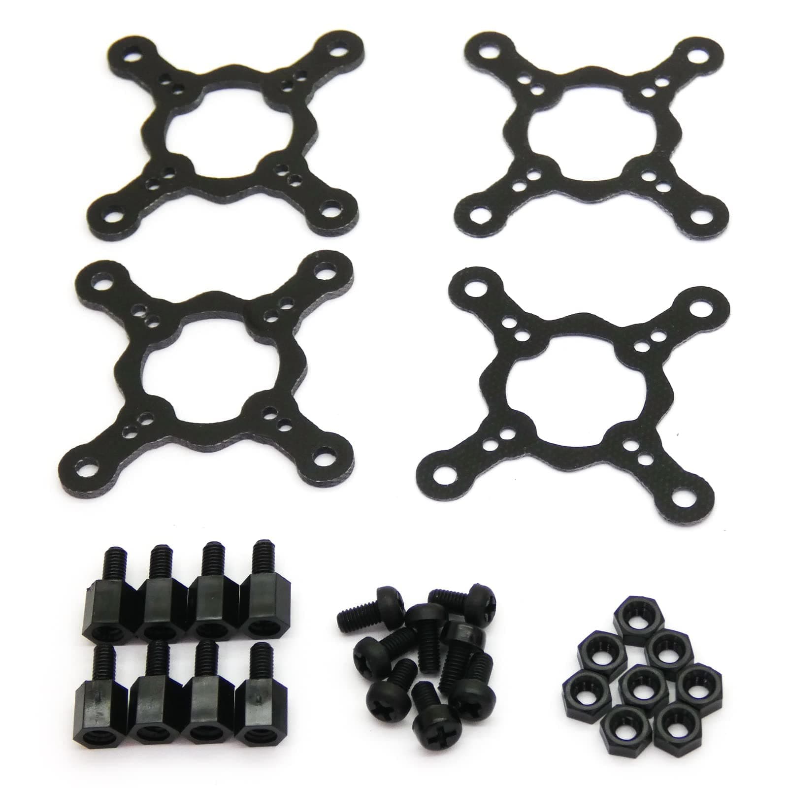 SpeedyFPV 4-Pack Flight Controller Mount Adapters 30.5x30.5mm to 20x20mm to 16x16mm Vibration Damp