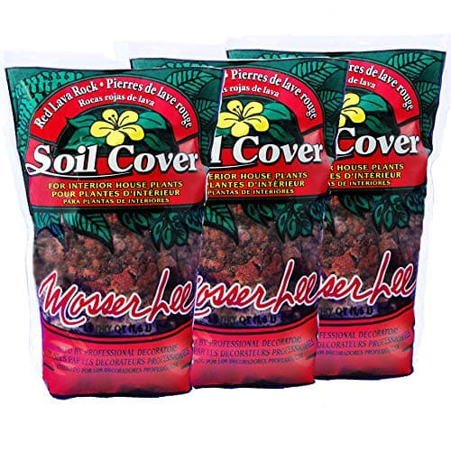 Mosser Lee ML8008 Red Lava Rock, 1.5 Dry qt. 3 Pack