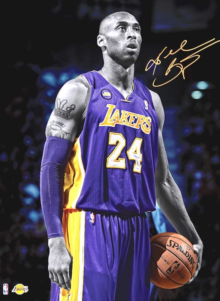 Sumao Kobe Bryant Signature Moment Poster 24 x 36 LA Lakerss