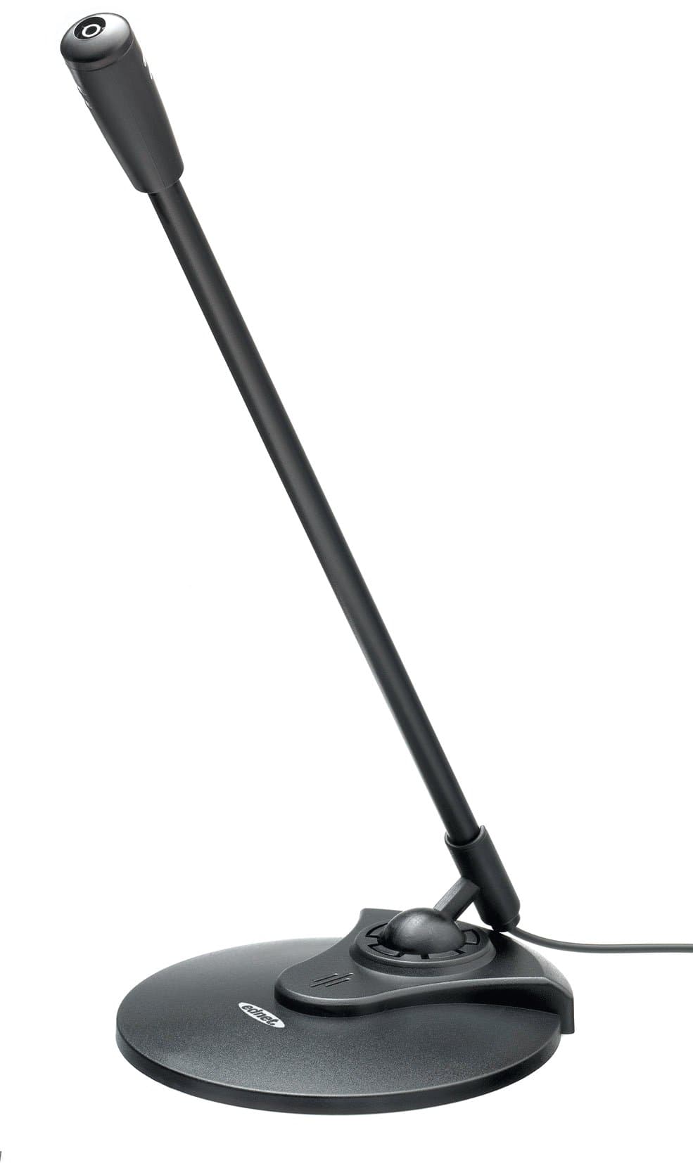 Ednet Desktop Microphone with Base 3.5 mm Jack 30Hz-16kHz Cable Length 1.8m