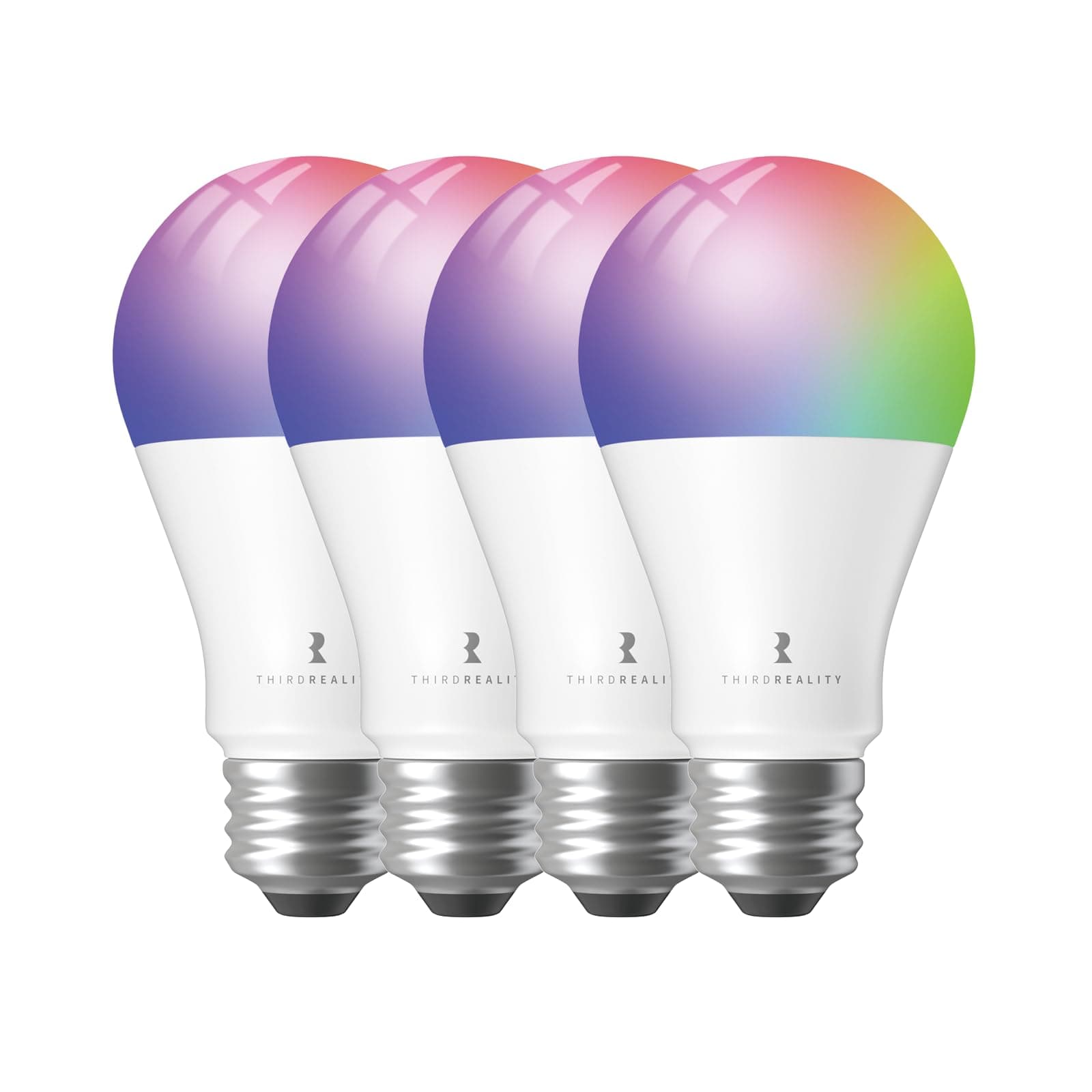 THIRDREALITY Zigbee ZL1 Smart Color Bulb, 4 Pack, Zigbee Cube Required, Compatible with Home Assistant, SmartThings, Aeotec, Home, Hubitat or Echo Devices with