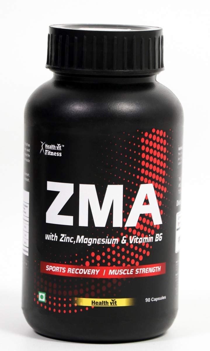 Healthvit Fitness ZMA Nightime Recovery Support - 90 Capsules