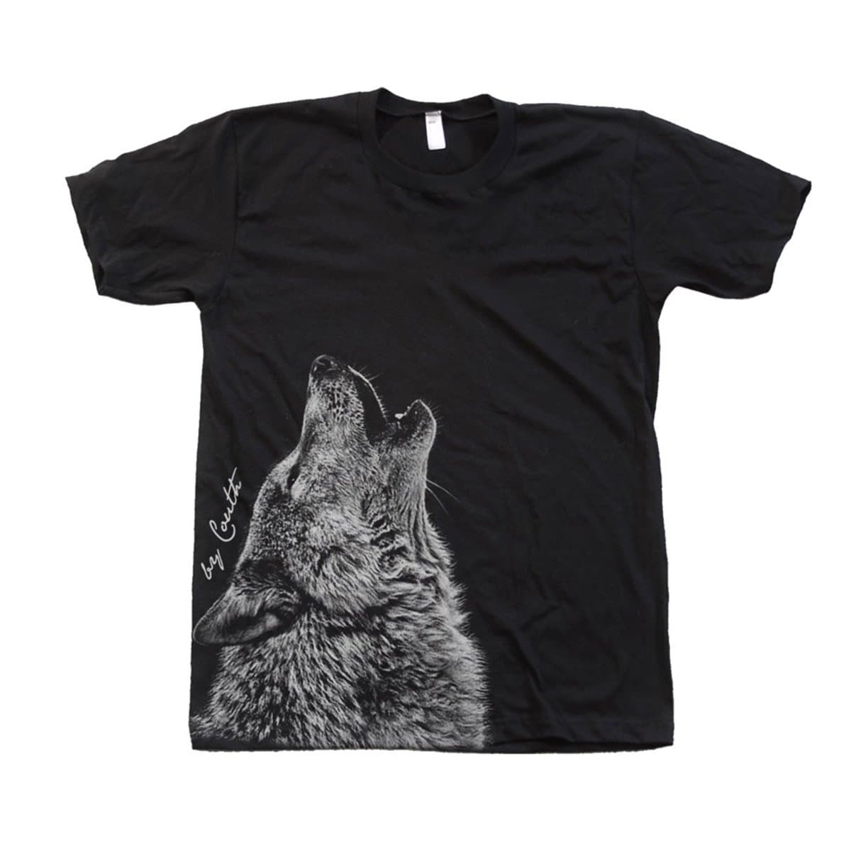 Couthclothing Men's Wolf Crew Neck T-Shirt